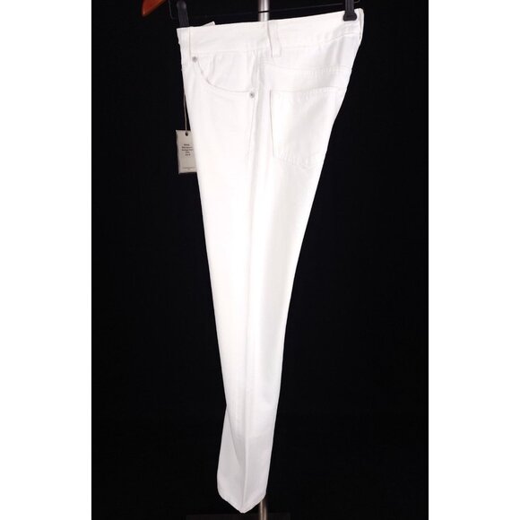 Officine Generale Slim Fit Japanese Selvedge Denim Jeans 28 Mens White $315 - Picture 12 of 14
